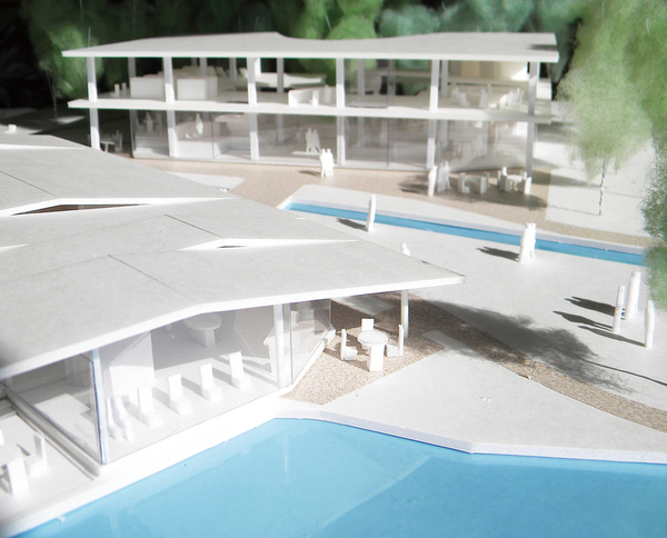 いのち の図書館 森と水辺とに囲まれた 参加する図書館 12年度 建築デザインコース 卒業制作 卒業研究 作品 論文集 12年度 Airuキャンパス